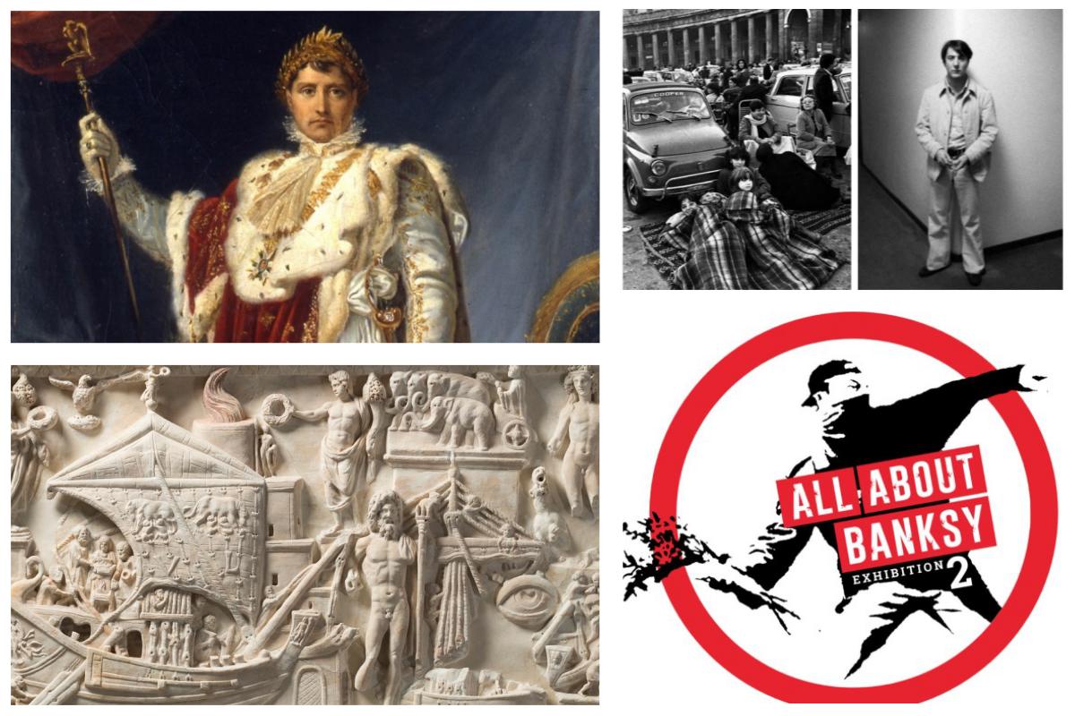 Banksy, Raffaello e Napoleone: nove mostre da visitare a Roma prima che chiudano