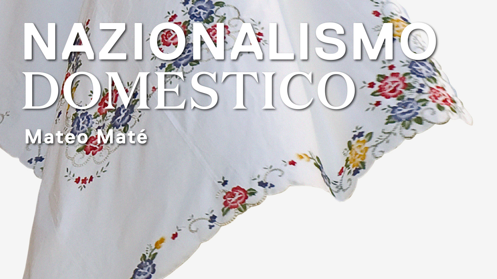 Alla Galleria Nazionale d’Arte Moderna il "Nazionalismo Domestico" di Mateo Maté