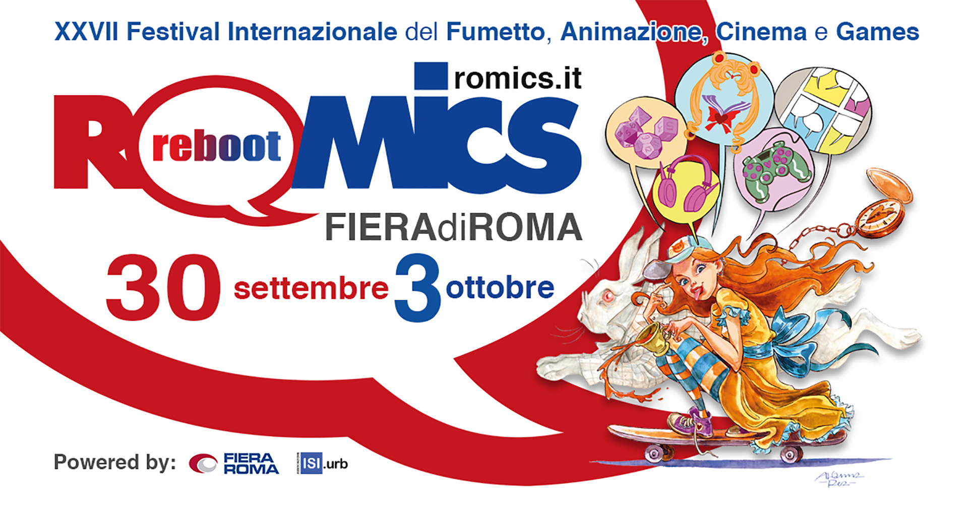 Roomics compie vent'anni: torna a Roma il Festival Internazionale del Fumetto