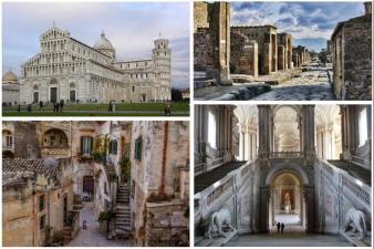 I dieci siti Unesco italiani più popolari di sempre
