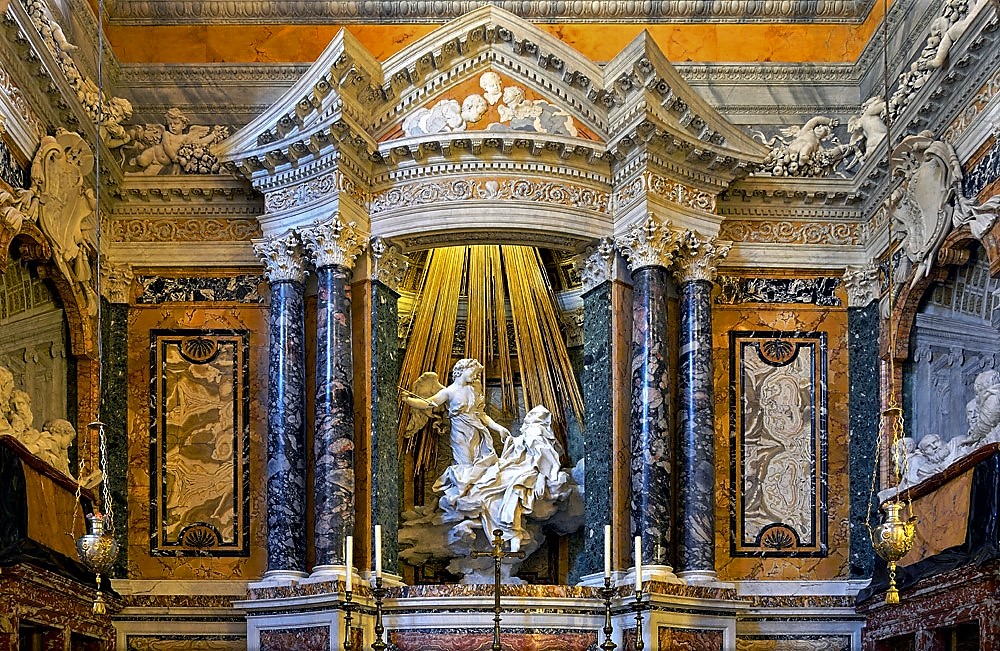 Torna a la Cappella Cornaro di Bernini con l'Estasi di santa Teresa d'Avila