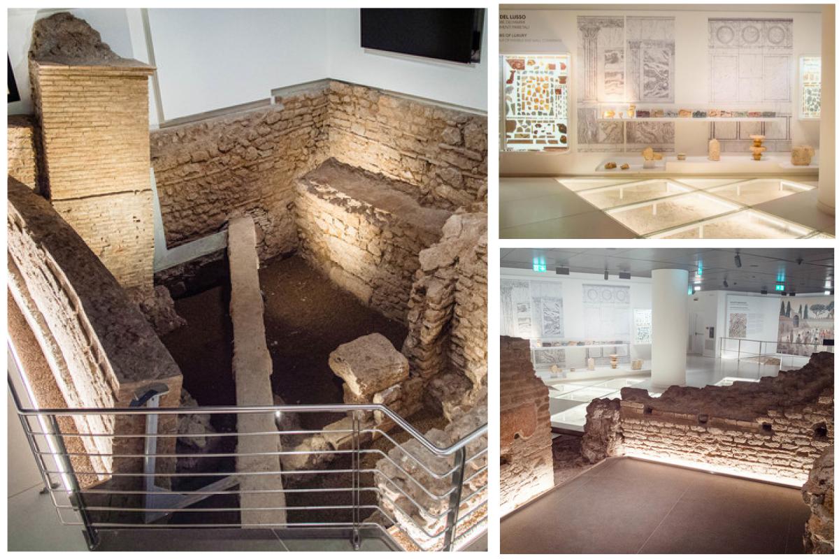 Apreil Museo del ninfeo, la Domus Aurea di Caligola