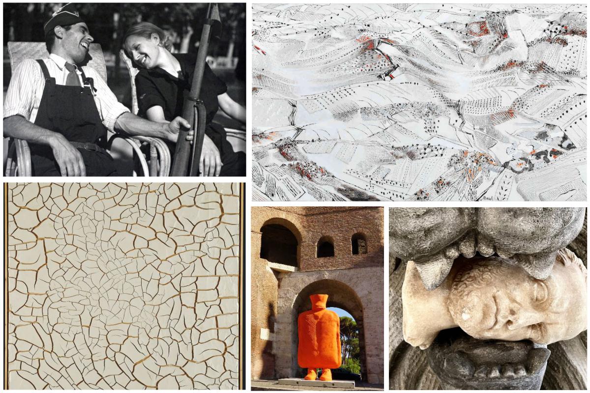 Erwin Wurm a via Veneto (Roma), Francesco Vezzoli a Firenze, Tullio Pericoli a Palazzo Reale (Milano), Alberto Burri alla Fondazione Ferrero di Alba, Le donne e la fotografia alla Fondazione Luciana Matalon (Milano)