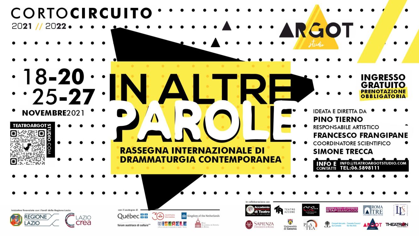 In Altre Parole 2021, all'Argot Studio sei spettacoli per sei drammaturgie internazionali