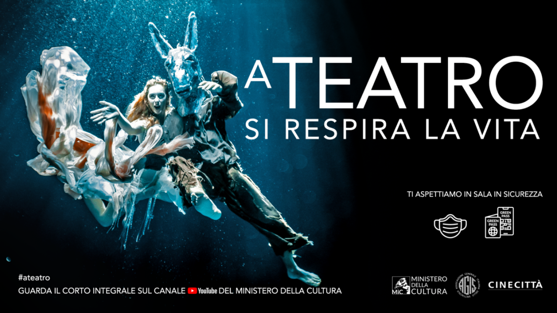 "A teatro si respira la vita", al via nuova campagna MiC e Agis