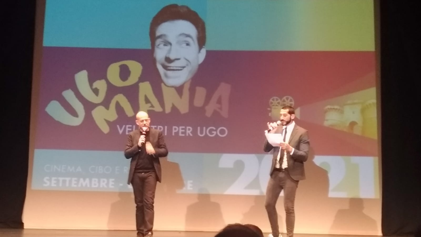 Gianmarco Tognazzi e Salvo Cagnazzo per UgoMania