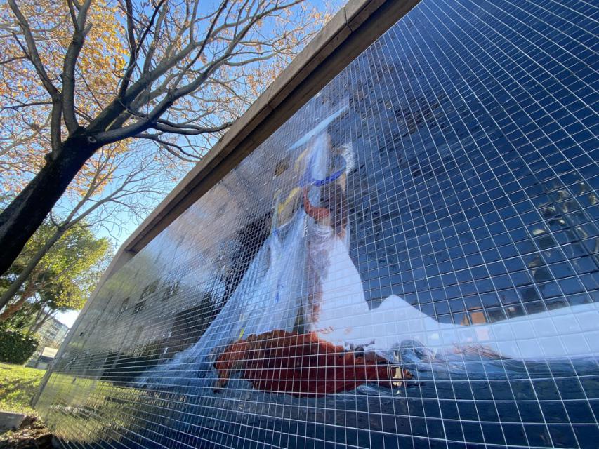 The Endless Growth, nasce a Garbatella il primo mosaico in bioresina della capitale