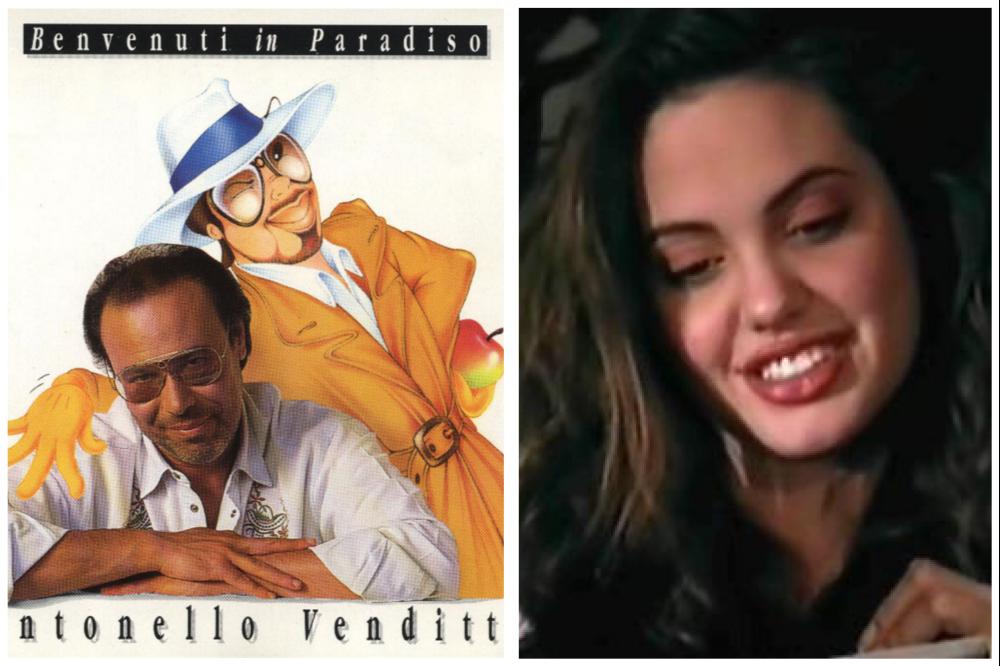 L'album del 1991 - Benvenuti in paradiso di Antonello Venditti e il debutto di Angelina Jolie