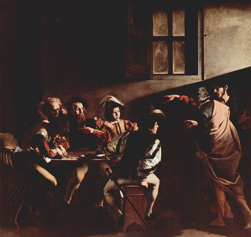 La Vocazione di San Matteo è un famoso dipinto, realizzato tra il 1599 ed il 1610, di Michelangelo Merisi detto Caravaggio, ispirato all'episodio raccontato in Matteo 9,9-13. E’ attualmente ubicato nella Cappella Contarelli, nella chiesa di San Luigi dei Francesi a Roma