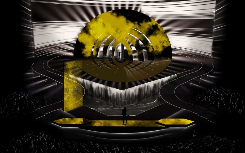 Eurovision 2022, per la scenografia un "sole cinetico e una cascata d'acqua"