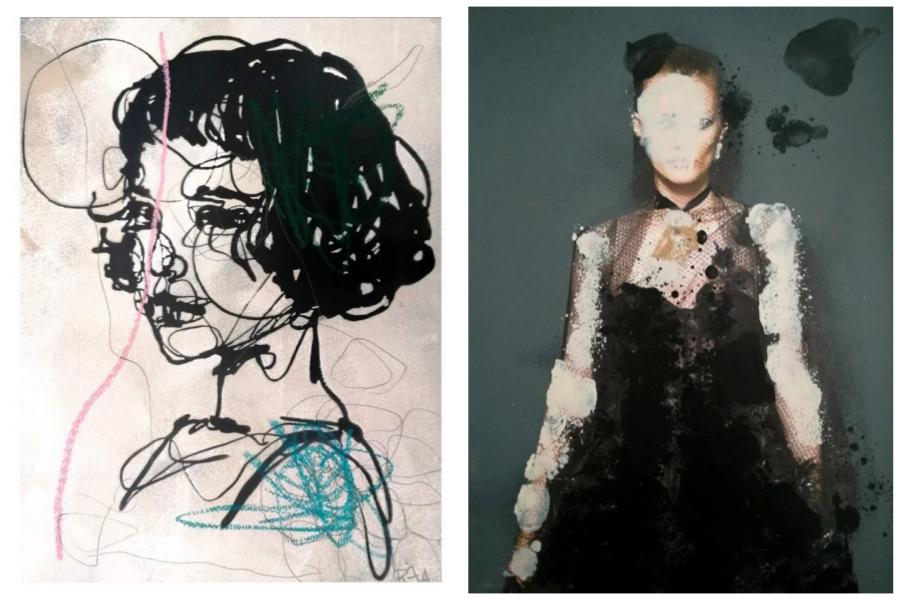 Gli "Specchi di carta" di Marco Réa alla galleria Rosso20sette