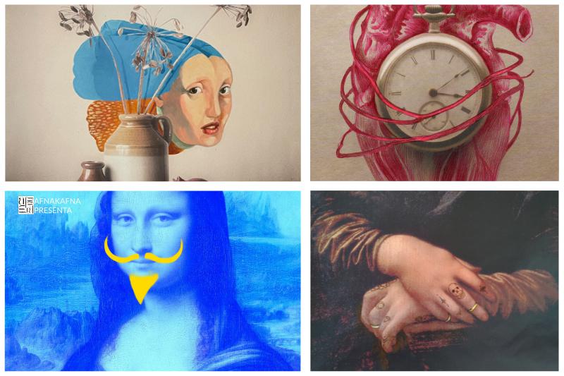 Original ideas, otto artisti giocano conla grande arte mondiale