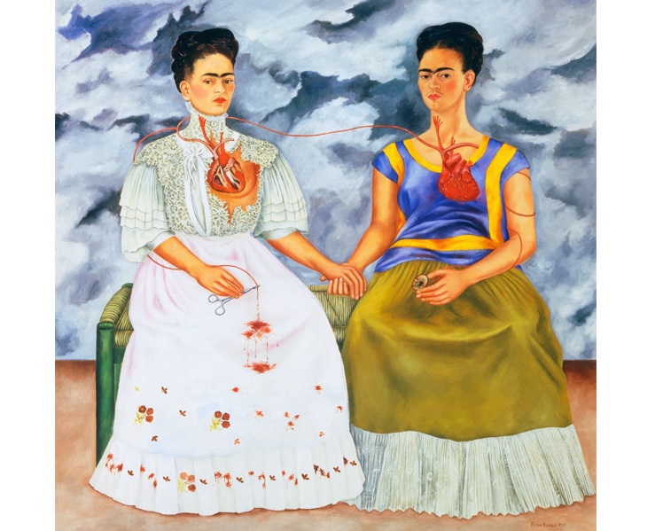 Il dipinto del 1939 – Chi rappresentano “Le due Frida” della messicana Kahlo?