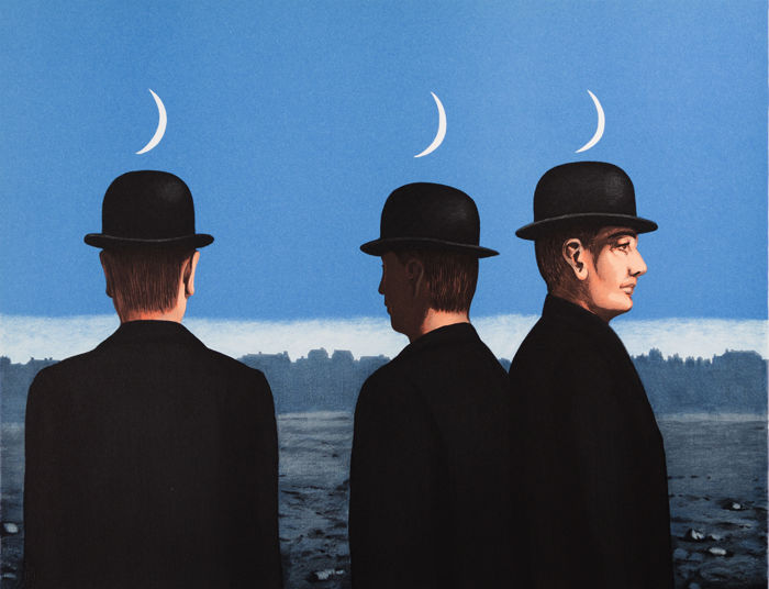 Il dipinto del 1955 - I misteri dell'orizzonte di René Magritte