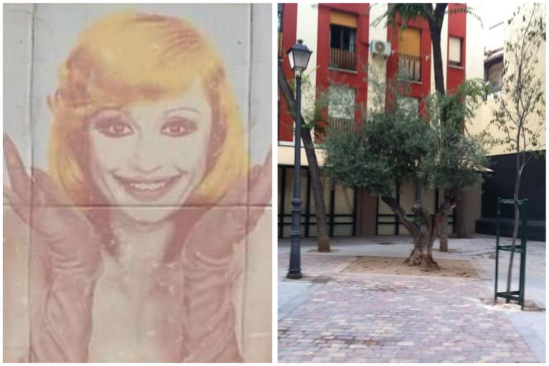 A Madrid l’inaugurazione di Plaza Raffaella Carrà