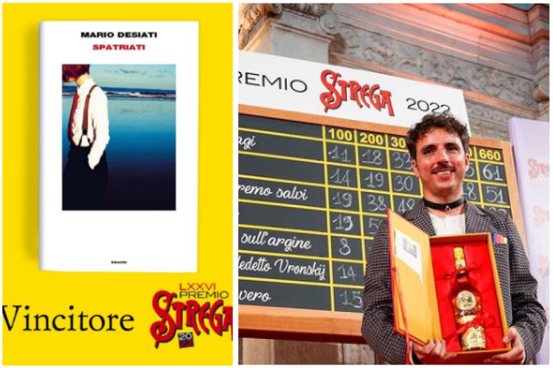 Premio Strega 2022, vincono gli "Spatriati" di Mario Desiati