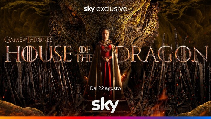 House of the dragon su Sky dal 22 agosto: il trailer online