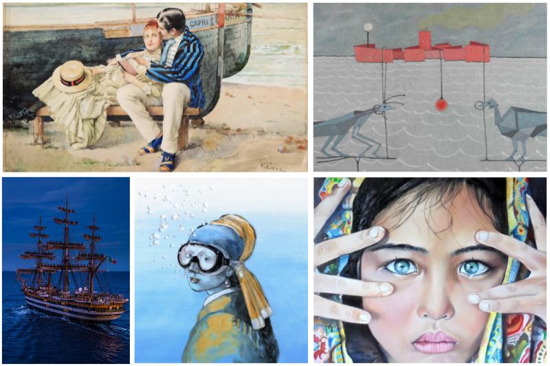 Cinque mostre in Italia dedicate al mare e alla sua incredibile bellezza: da Il Mare: Mito Storia Natura a Carrara a La Grande nave a Cervo, passando per la Biennale del Mare 2022 a Bellaria Igea Marina, La più bella del mondo a Livorno e Blub, l'arte sa nuotare a Bari