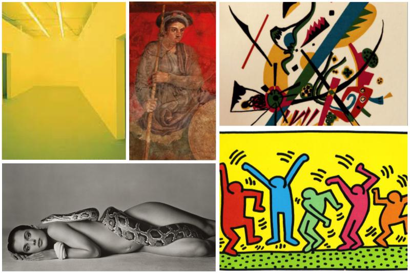 Keith Haring. Radiant Vision a Monza, Kandinsky e le Avanguardie a Mestre, Richard Avedon: Relationships e Neons Corridors Rooms a Milano, I Pittori di Pompei a Bologna...