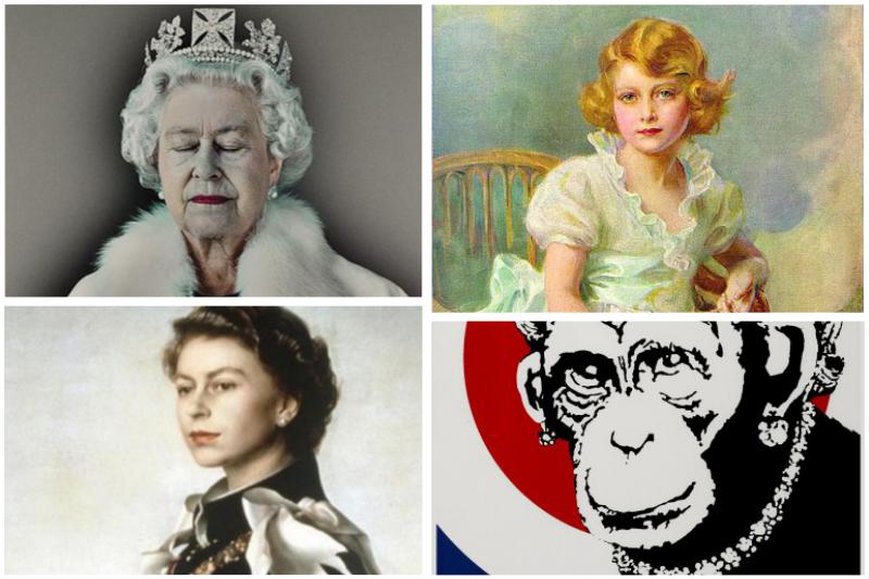 Elisabetta II, sette ritratti della regina realizzati da grandi artisti contemporanei