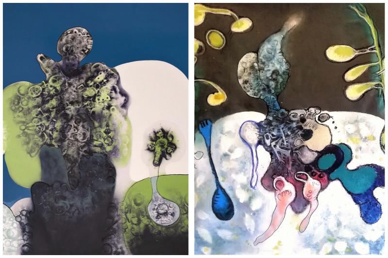 I mondi di Sergio Angeli in mostra alla Galleria Triphè di Roma