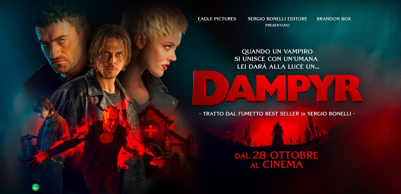 Dampyr, da domani 28 al cinema, il primo film del Bonelli Cinematic Universe