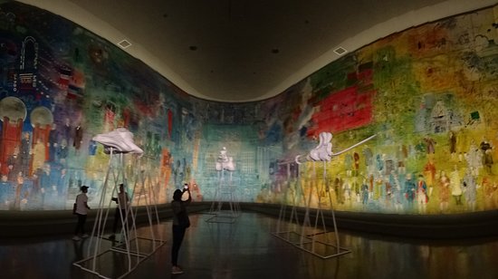 Il dipinto del 1937 - La Fata Elettricità di Raoul Dufy, il dipinto più grande del mondo