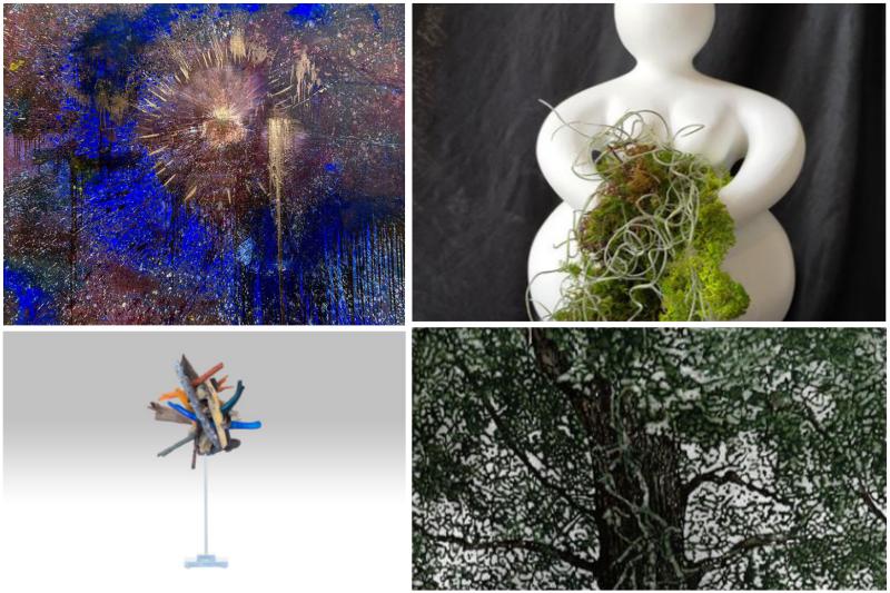 Sotto i raggi del sole, una collettiva sul rapporto uomo/natura alla Villa di Massenzio di Roma