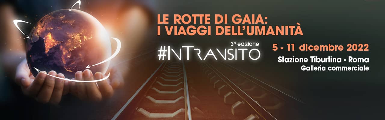 #InTransito, alla Stazione Tiburtina di Roma arte, creatività e sostenibilità raccontanto "i viaggi dell'umanità"