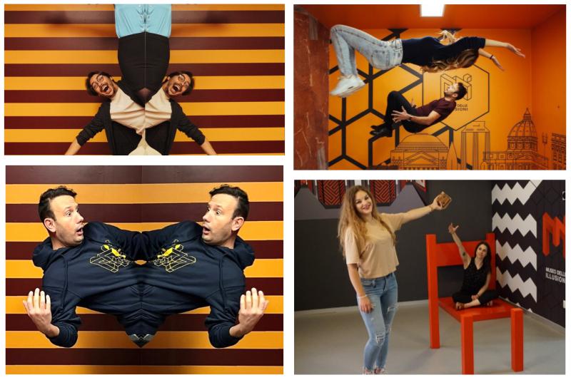 Il Museo delle Illusioni di Roma, dove nulla è come sembra