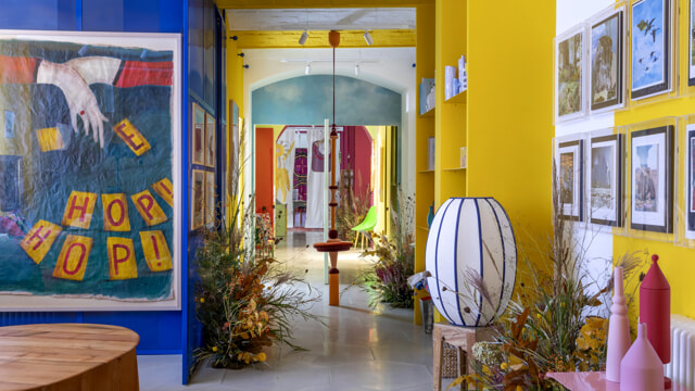 "Che sia bello sopra di me", una mostra di speranza a Spazio Giallo Interiors