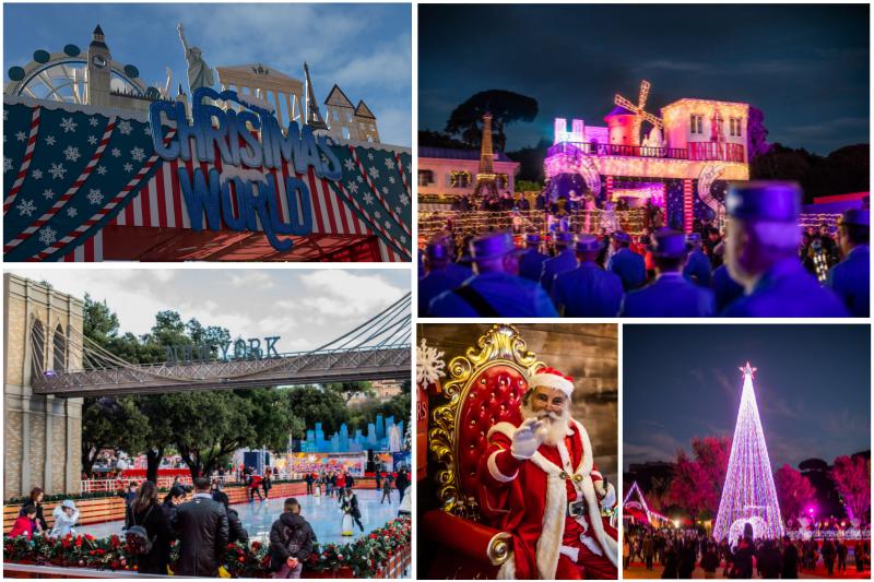 Christmas World, a Villa Borghese il villaggio natalizio più grande d'Europa