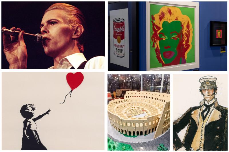 Da Bowie a Corto Maltese, 5 mostre in Italia tra street art e cinema