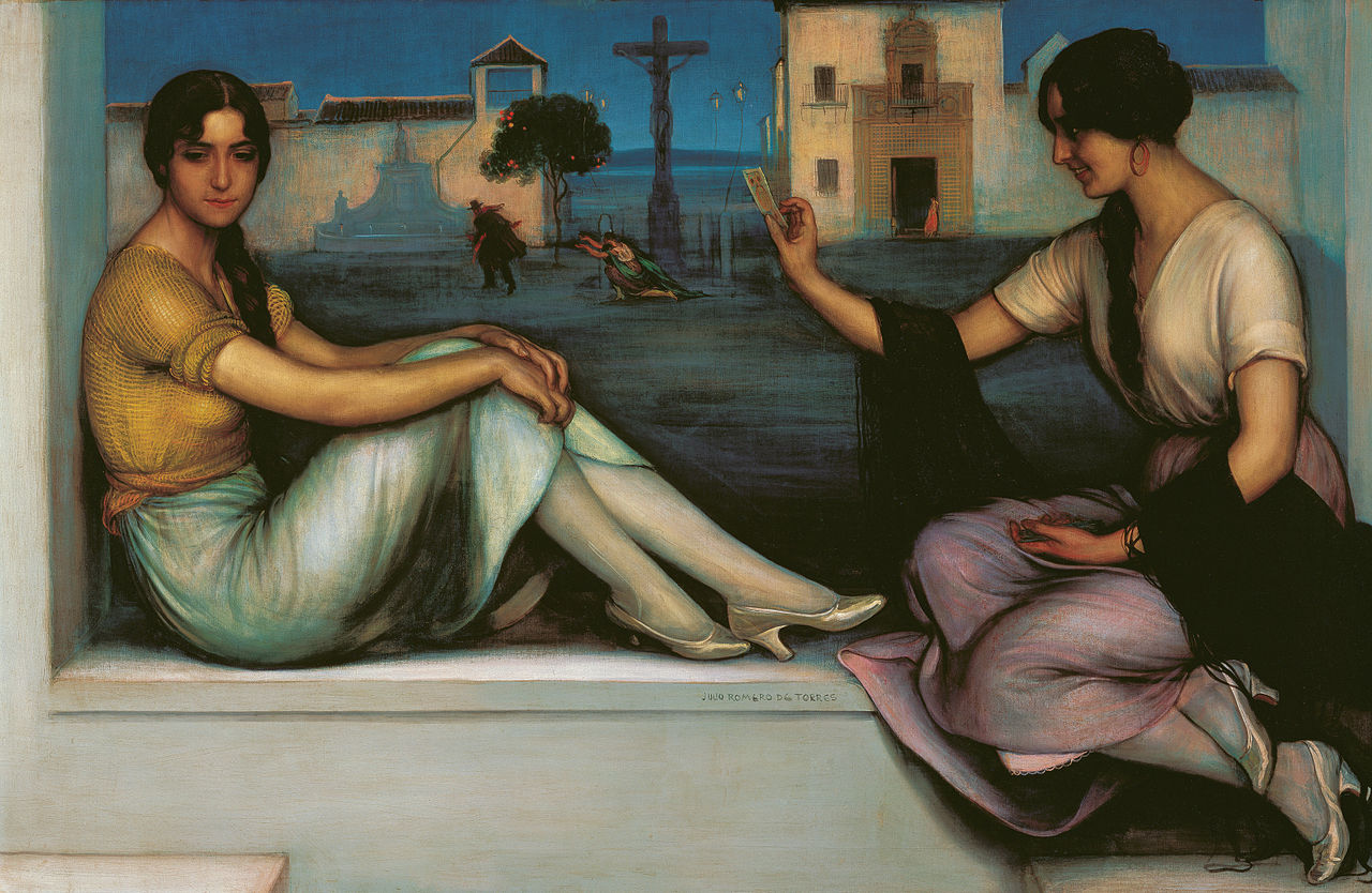 Il dipinto del 1922 – La Buenaventura di Julio Romero de Torres