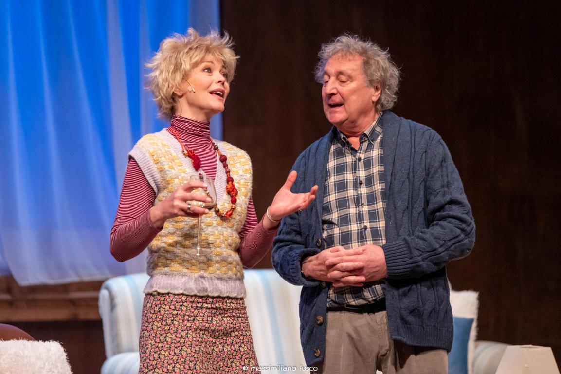 Bloccati dalla neve, Vittoria Belvedere ed Enzo Iacchetti al Sala Umberto