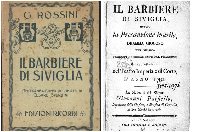 I segreti del Barbiere di Siviglia di Giochino Rossini e il precedente di Paisiello