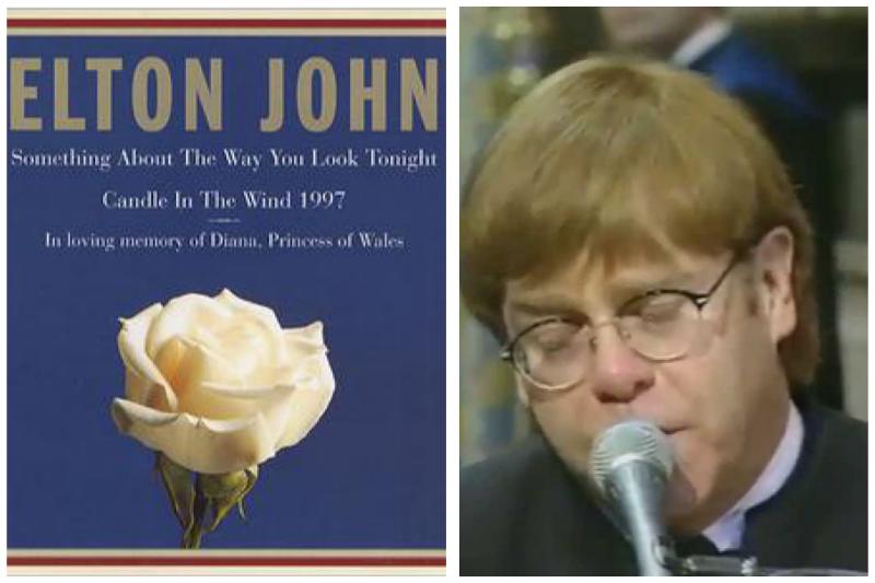 Il singolo del 1997 – Candle in the wind, la canzone che omaggiò prima Marilyn Monroe e poi la Principessa Diana