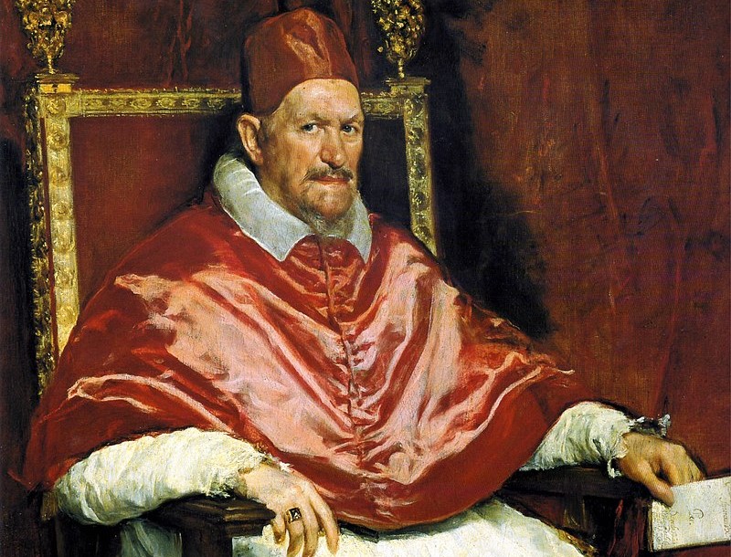 Papa Innocenzo X di Diego Velázquez del 1650