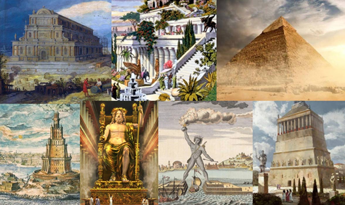sette meraviglie del mondo antico