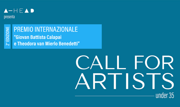 Partita la call for artists del Premio Internazionale“Giovan Battista Calapai e Theodora van Mierlo Benedetti”