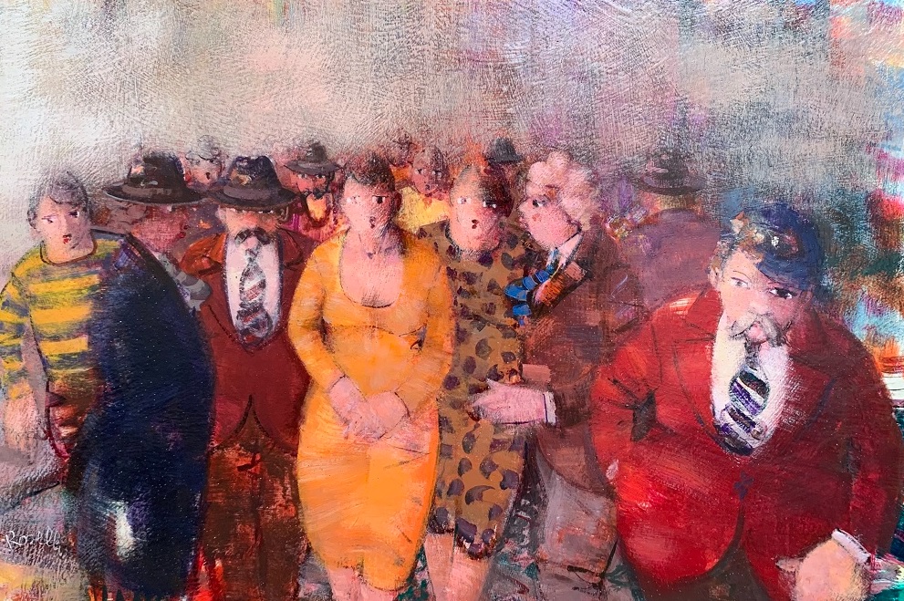 "Tutto il mondo è un teatro", alla galleria Edarcom Europa la mostra di Carlo Rosselli