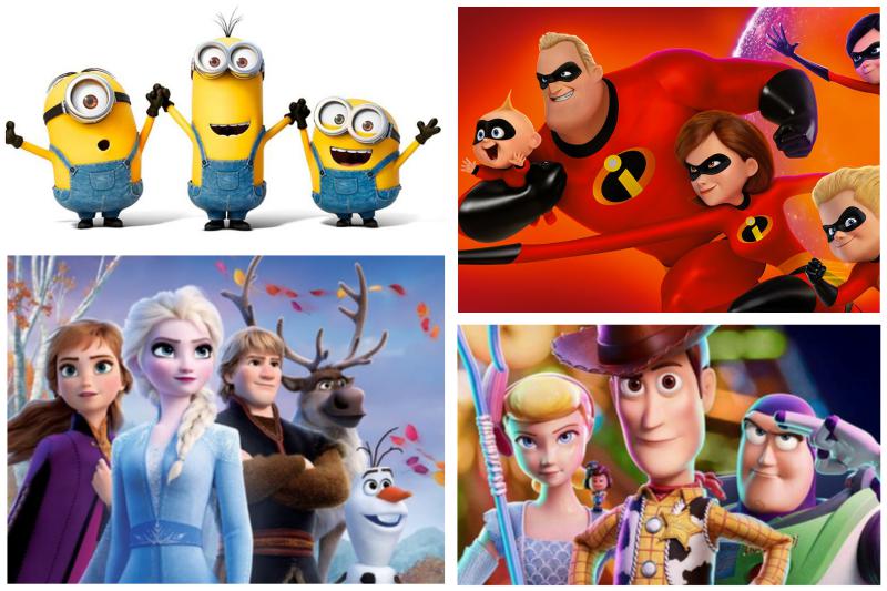 Quali sono i 50 film d'animazione che hanno incassato di più al mondo?