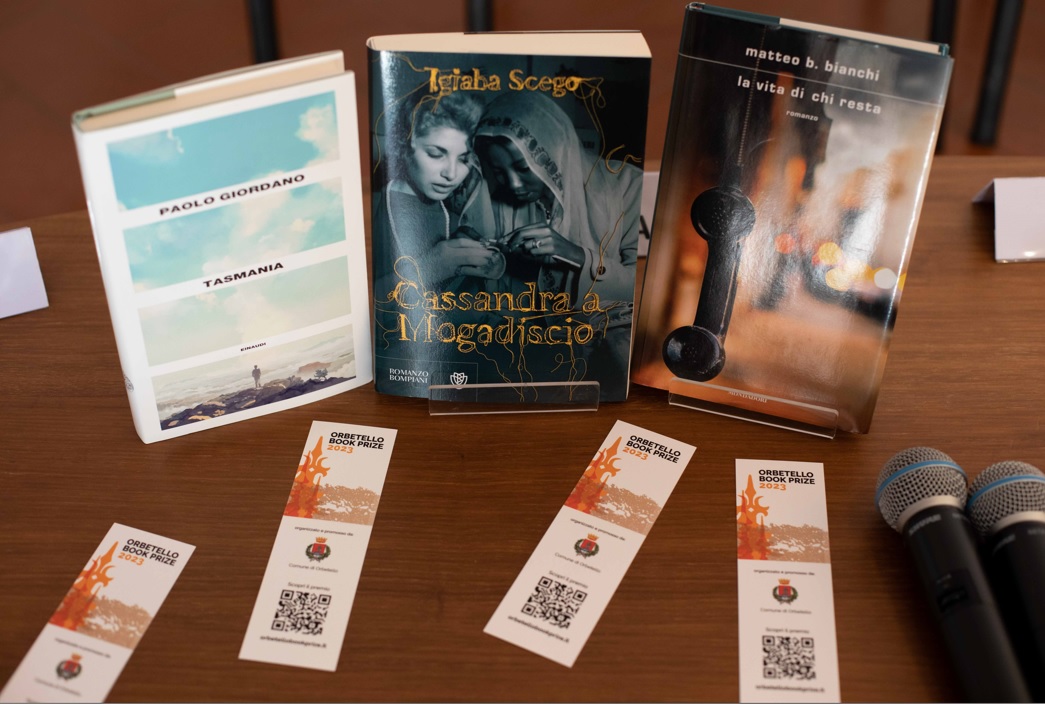 Orbetello Book Prize, i tre finalisti Scego, Bianchi e Giordano a Orbetello