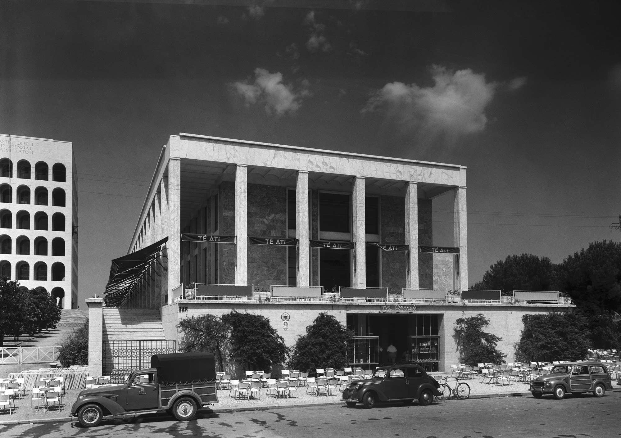 Il Palazzo ex Ristorante Ufficiale dell'Ente Eur