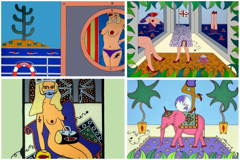 Senza confini, la (de)costruzione artistica di Giampaolo Atzeni in mostra a Tenerife