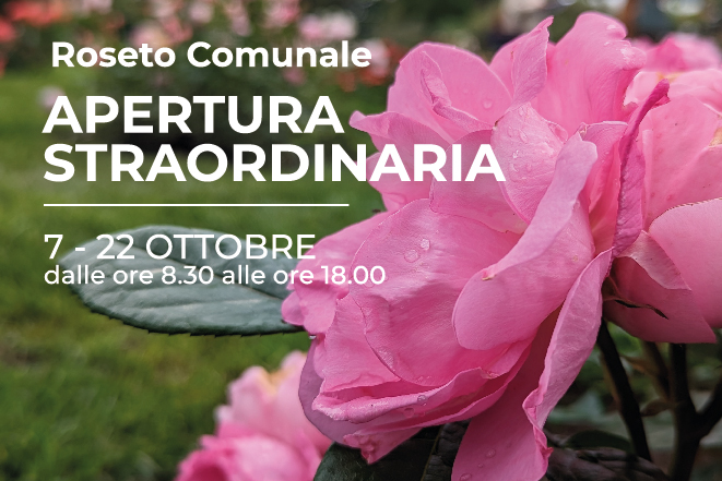 Roma, riapre il roseto comunale per la fioritura autunnale