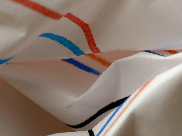 "For every line, a point not on it", la mostra di Grace Weir alla Galleria Alessandra Bonomo