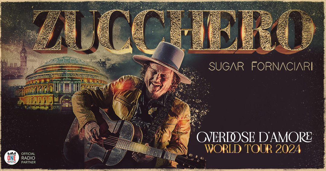 Zucchero, le date del 2024 del tour negli stadi