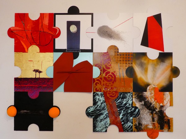 Tutti puzzle per l'arte, a Palazzo Merulana una collettiva lunga 20 anni