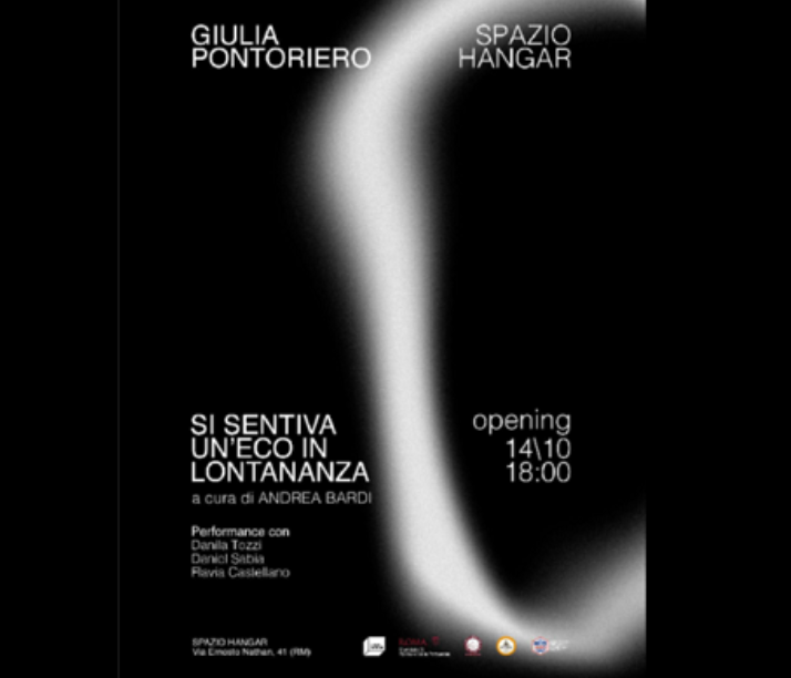 Si sentiva un’eco in lontananza, Giulia Pontoriero allo Spazio Hangar